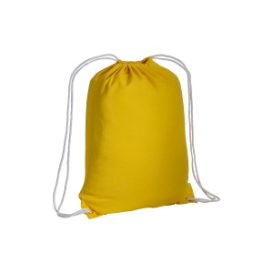 Sac à dos en coton 135 g/m2 avec fermeture réglable à cordon 9