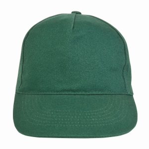 Casquette en coton épais brossé, 5 panneaux, fermeture velcro 12