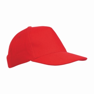 Casquette en coton épais brossé, 5 panneaux, fermeture velcro 6