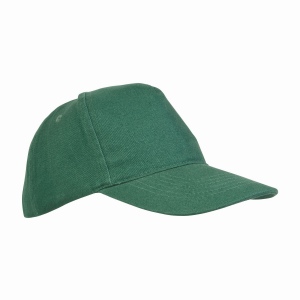 Casquette en coton épais brossé, 5 panneaux, fermeture velcro 5