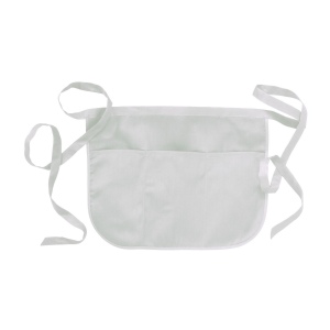 Tablier de bar 20 % coton/80 % polyester (180g/m2), 49x34 cm avec 3 poches frontales 6