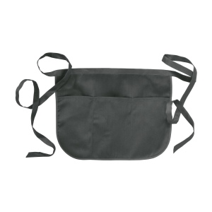 Tablier de bar 20 % coton/80 % polyester (180g/m2), 49x34 cm avec 3 poches frontales 5