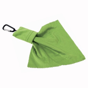 Porte-clés à mousqueton avec chiffon en microfibre pour nettoyage de lunettes (15 x 15 cm) 10