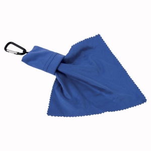 Porte-clés à mousqueton avec chiffon en microfibre pour nettoyage de lunettes (15 x 15 cm) 12