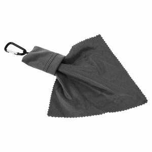 Porte-clés à mousqueton avec chiffon en microfibre pour nettoyage de lunettes (15 x 15 cm) 14