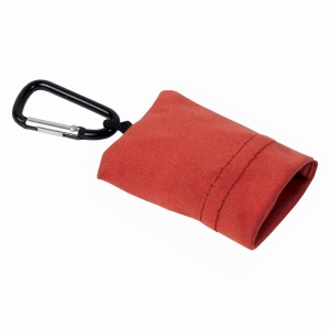Porte-clés à mousqueton avec chiffon en microfibre pour nettoyage de lunettes (15 x 15 cm) 6