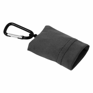 Porte-clés à mousqueton avec chiffon en microfibre pour nettoyage de lunettes (15 x 15 cm) 4