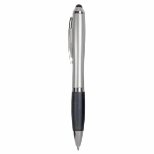 Stylo en plastique pour écran tactile avec grip coloré 13