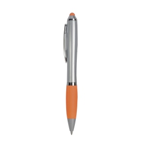 Stylo en plastique pour écran tactile avec grip coloré 14