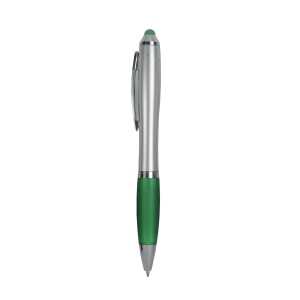 Stylo en plastique pour écran tactile avec grip coloré 16