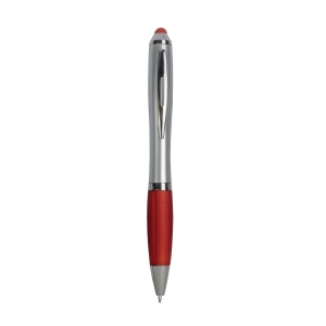 Stylo en plastique pour écran tactile avec grip coloré 8