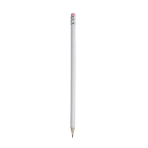 Crayon tempérée cylindrique avec gomme 4