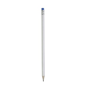Crayon tempérée cylindrique avec gomme 7