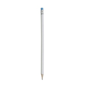 Crayon tempérée cylindrique avec gomme 3
