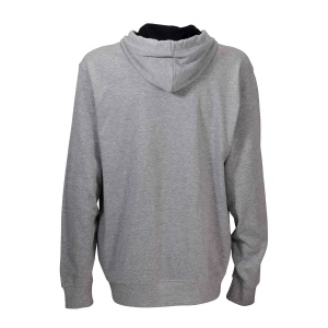 Sweat homme à fermeture éclair 60% coton, 40% polyester 20 g/m2 avec capuche et 2 poches f 5