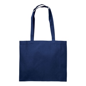 Shopper avec soufflet en coton 200 g/m2, anses longues 21