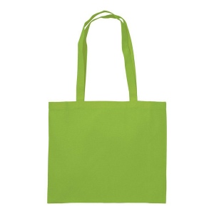 Shopper avec soufflet en coton 200 g/m2, anses longues 10