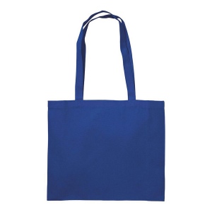 Shopper avec soufflet en coton 200 g/m2, anses longues 13
