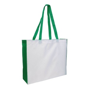 Shopper en polyester 210 D résistant à la chaleur, adapté pour l'impression à sublimation, 16