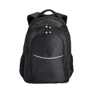 Sac à dos porte-ordinateur en polyester 1680D avec 3 poches. Poche principale porte-pc 4