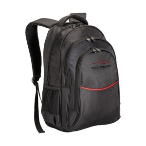 Sac à dos porte-ordinateur en polyester 1680D avec 3 poches. Poche principale porte-pc 9