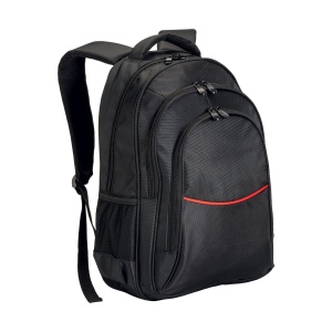 Sac à dos porte-ordinateur en polyester 1680D avec 3 poches. Poche principale porte-pc 3