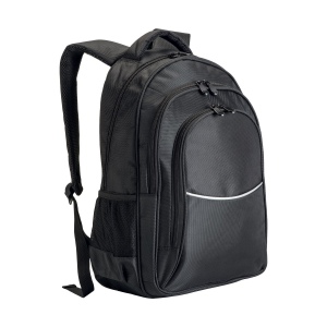 Sac à dos porte-ordinateur en polyester 1680D avec 3 poches. Poche principale porte-pc