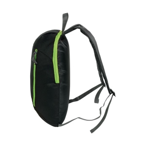 Sac à dos en polyester 600D avec 3 poches, dont une latèrale en filet 8