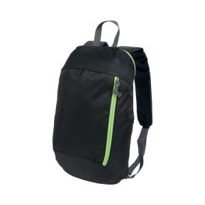 Sac à dos en polyester 600D avec 3 poches, dont une latèrale en filet