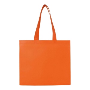 Shopper en TNT laminé, anses longues et soufflet 20