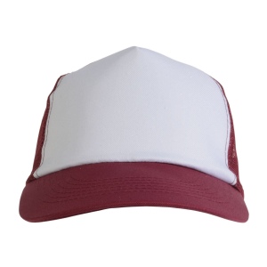Casquette en polyester, 5 panneaux avec filet, fermeture velcro 14