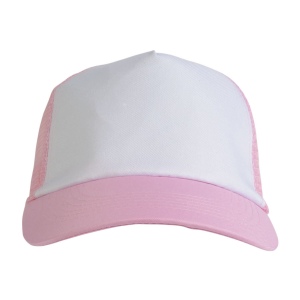 Casquette en polyester, 5 panneaux avec filet, fermeture velcro 15
