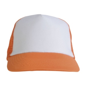 Casquette en polyester, 5 panneaux avec filet, fermeture velcro 17