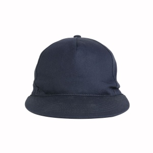 Casquette en coton épais, 6 panneaux avec visière droite, fermeture velcro 3