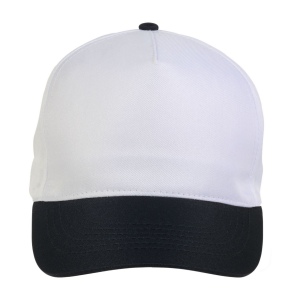 Casquette en polyester, 5 panneaux, fermeture velcro 18