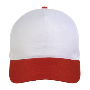 Casquette en polyester, 5 panneaux, fermeture velcro 20