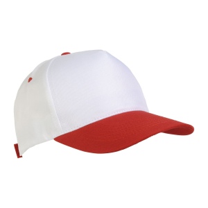 Casquette en polyester, 5 panneaux, fermeture velcro 10