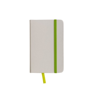 Bloc note avec élastique et feuille de papier à ligne