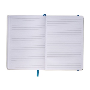 Bloc note avec élastique et feuille de papier à ligne 11