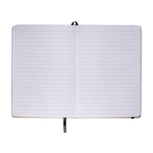 Bloc note avec élastique et feuille de papier à ligne 15