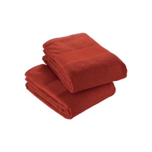 Serviette en éponge de coton 100% (350 g/m2) avec bande OPAQUE imprimable (40x60 cm) 4