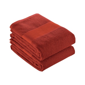 Serviette en éponge de coton 100% (350 g/m2) avec bande OPAQUE imprimable (70x140 cm) 3
