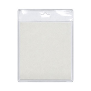 Porte-badge en plastique transparent 3