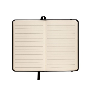 Bloc-notes avec couverture PU et élastique pour fermeture 22