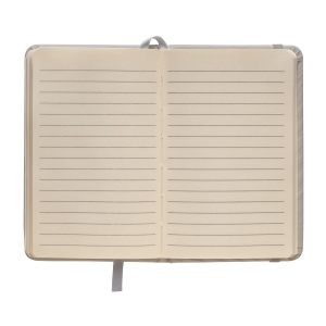 Bloc-notes avec couverture PU et élastique pour fermeture 16