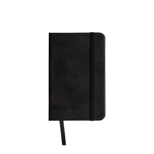 Bloc-notes avec couverture PU et élastique pour fermeture 11