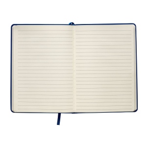 Carnet avec couverture en PU. Feuilles lignées en papier ivoire (80 pages 19