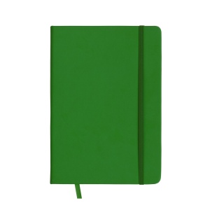 Carnet avec couverture en PU. Feuilles lignées en papier ivoire (80 pages 9