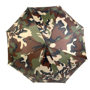 Parapluie polyester automatique en soie, poignée et embouts en caoutchouc 3