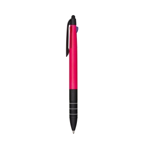 Stylo bille en 3 couleurs (bleu/rouge/noire) avec touch screen 16